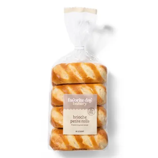 Brioche Petite Rolls - 9.88oz/8ct - Favorite Day&trade; image {3}