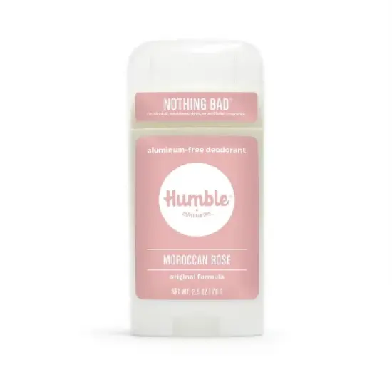 Humble Brands Original Formula Solid Deodorant - Moroccan Rose - Aluminum-Free 2.5oz image {2}