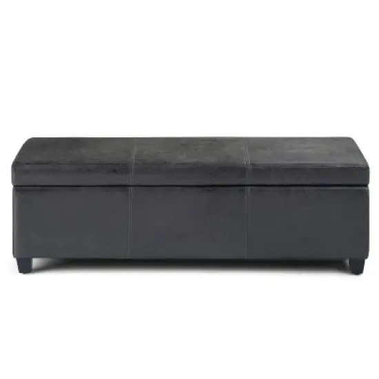 48" Franklin Storage Ottoman Bench - WyndenHall image {3}
