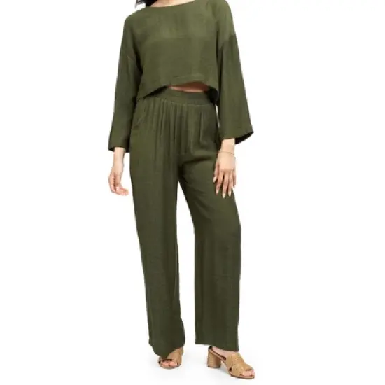 August Sky Lightweight High Rise Pants image {4}
