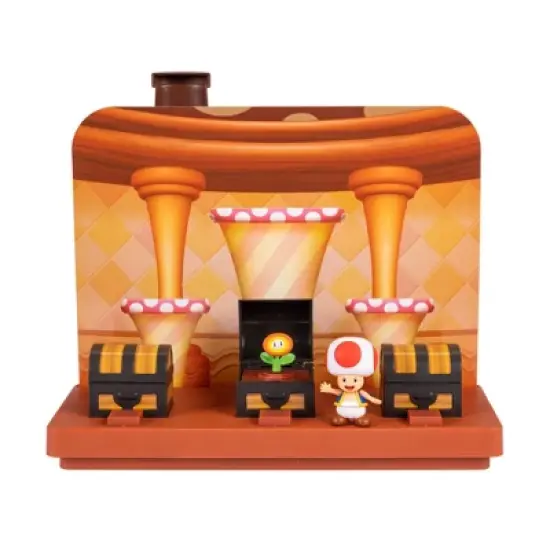 Nintendo Super Mario Deluxe Toad House Playset image {3}