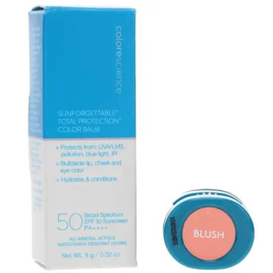 Colorescience Sunforgettable Total Protection Color Balm SPF 50 Blush 0.32 oz image {8}