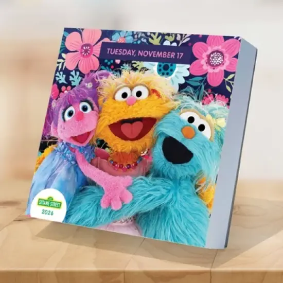 TF Publishing 8.75"x5.5" 2026 Sesame Street Daily Desktop Calendar image {2}