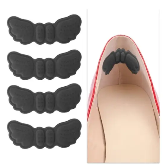 Unique Bargains Wing-shaped Heel Pads 2 Pair image {1}