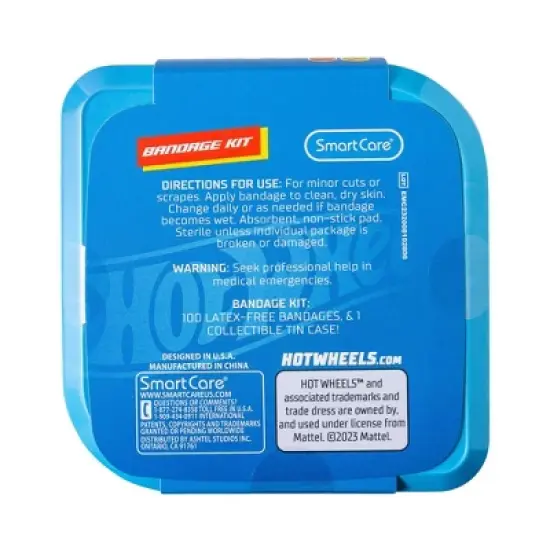 Smart Care Hot Wheels Bandages - 100ct image {3}