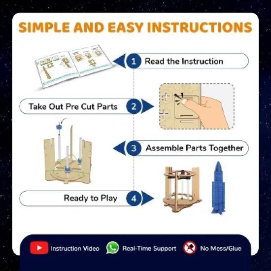 Smartivity Space Rocket Launcher STEM Toy image {3}