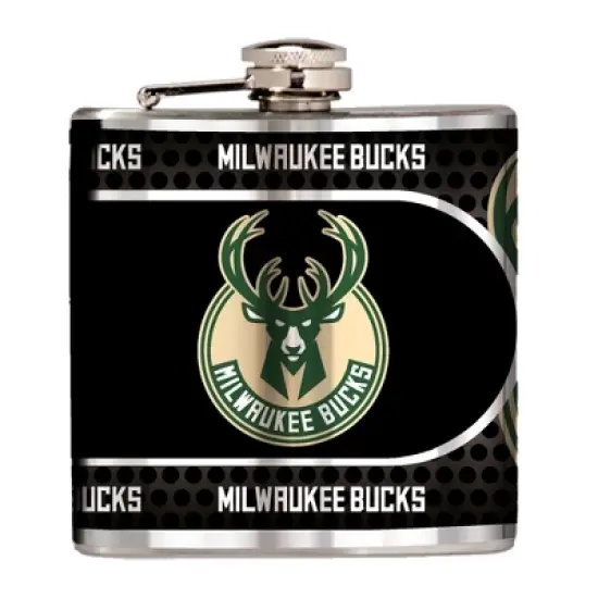 NBA 6oz Stainless Steel Flask image {5}