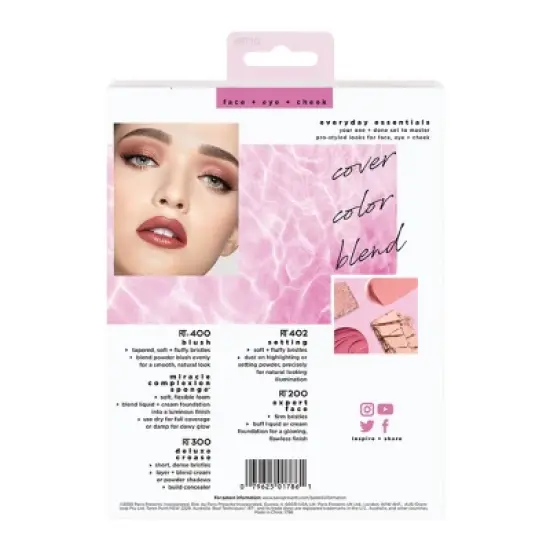 Real Techniques Everyday Essentials Makeup Brush Kit - 5pc image {7}