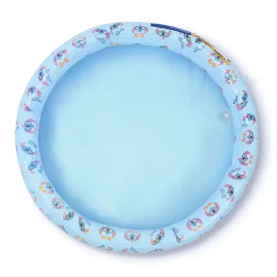 Disney Stitch Pool: Inflatable PVC Float for Ages 3+ image {1}