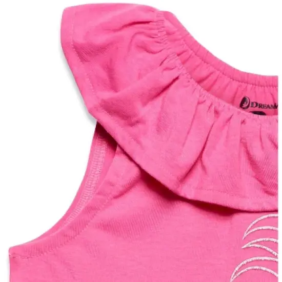 DreamWorks Trolls Poppy Girls T-Shirt and French Terry Shorts Outfit Set Little Kid to Big Kid  image {4}