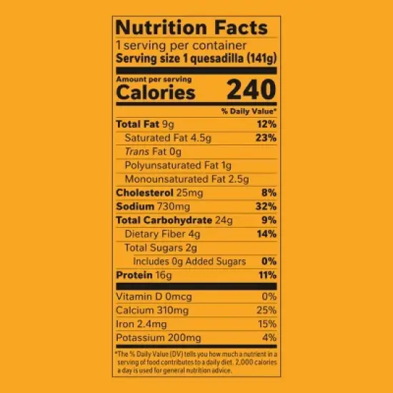Lean Cuisine Beef Frozen Quesadilla - 5oz image {3}
