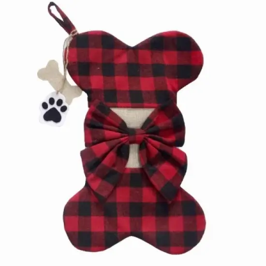 Season's Designs 20In Pet Bone Stocking image {1}