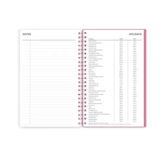 Blue Sky Weekly/Monthly Month Planning Calendar 5"x8" Alaria Smooth Frosted image {8}