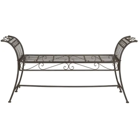 Hadley Bench - Outdoor - Safavieh image {10}