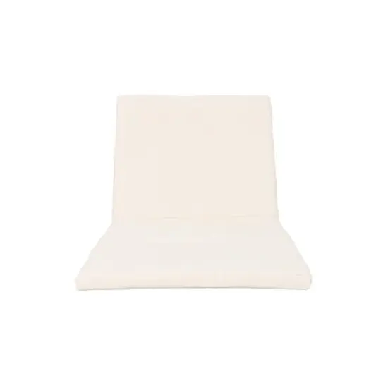 Christopher Knight Home Perla Outdoor Acacia Wood Armless Adjustable Chaise Lounge with Cushion (Set of 4) image {9}