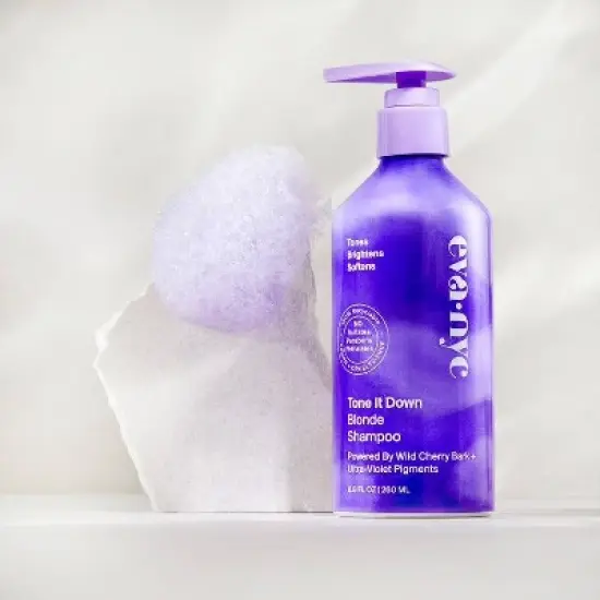 Eva NYC Tone It Down Blonde Shampoo - 8.8 fl oz image {2}