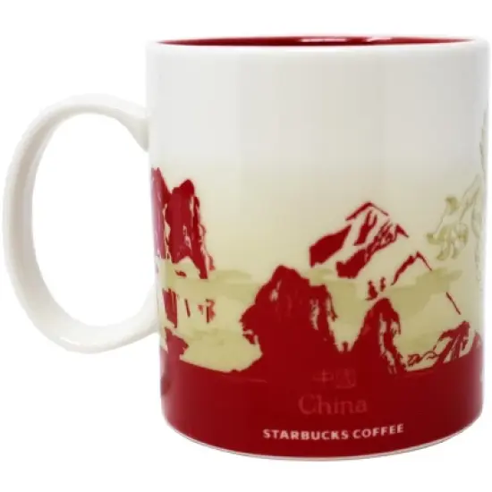 Starbucks Global Icon Series China Ceramic Mug, 16 Oz image {1}