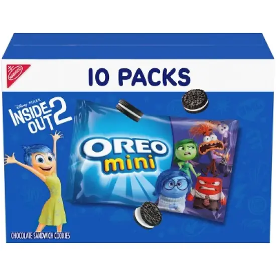 Oreo Mini Chocolate Sandwich Cookies Snack Pack - 10oz/10ct image {14}