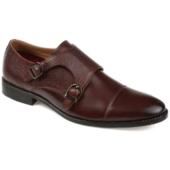 Thomas & Vine Calvin Double Monk Strap Dress Shoe image {10}