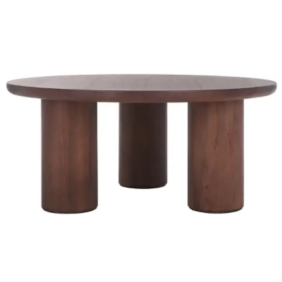 Mork 3 Leg Round Coffee Table - Safavieh image {3}