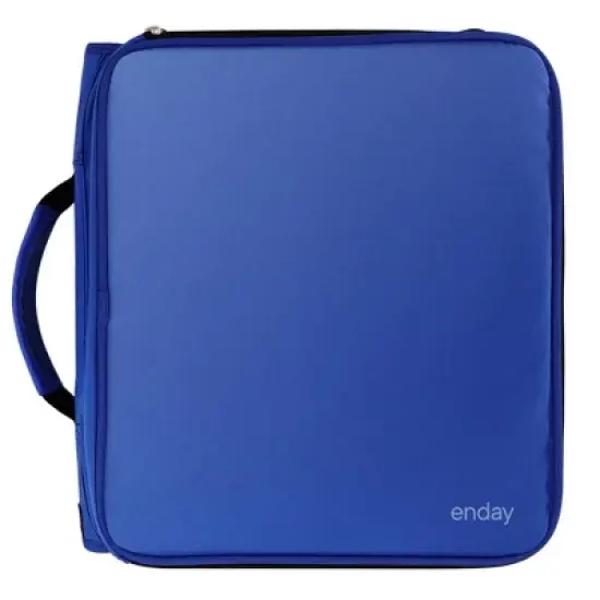 Enday 3 Ring Zipper Binder, 2 inch Binder with Zipper, 880 Sheet Capacity 5 Pockets Expanding File Folder image {3}