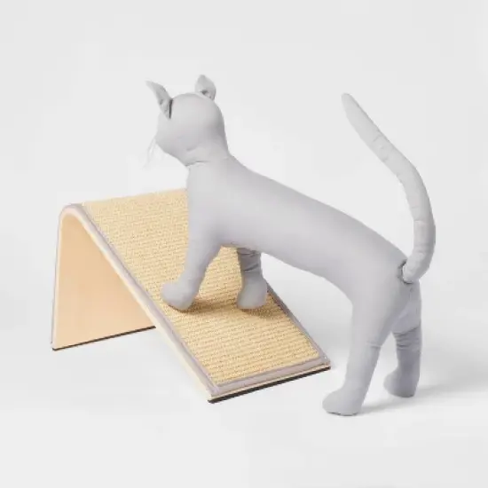 Cat Scratcher Ramp - Tan - 17" - Boots & Barkley&trade; image {1}