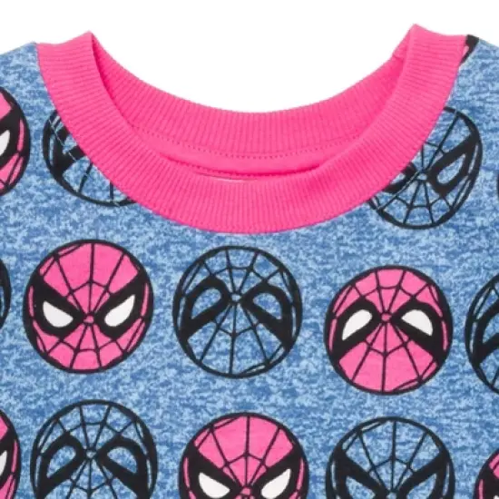 Marvel Comics Spider-Man Girls Sweatshirt Toddler to Big Kid image {4}