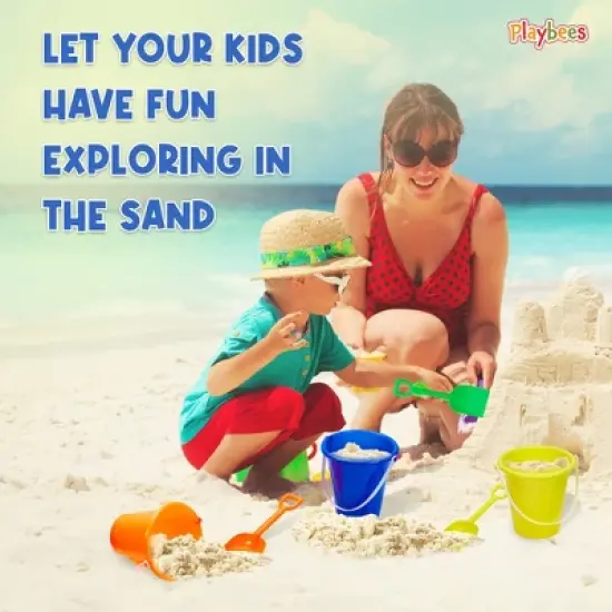 Playbees Beach Sand Toy Set image {9}