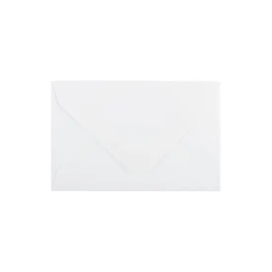 JAM Paper Gummed Mini Envelopes 2.75" x 3.75" White 1000/Carton (0201246B) image {2}