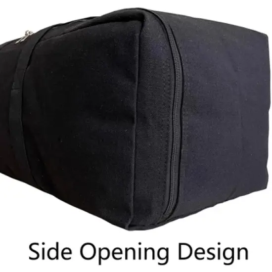 Extra Large Canvas Travel Duffle Bag Heavy Duty, Sports Military Camping Tent Storage image {6}