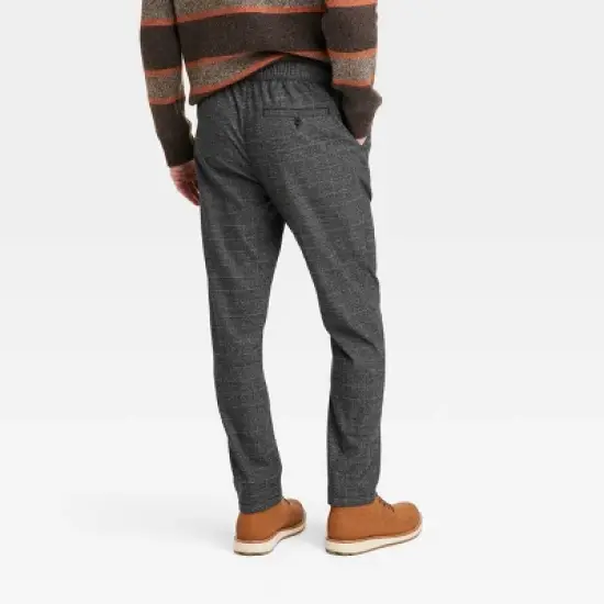 Men's Casual E-Waist Tapered Trousers - Goodfellow & Co&trade; image {1}
