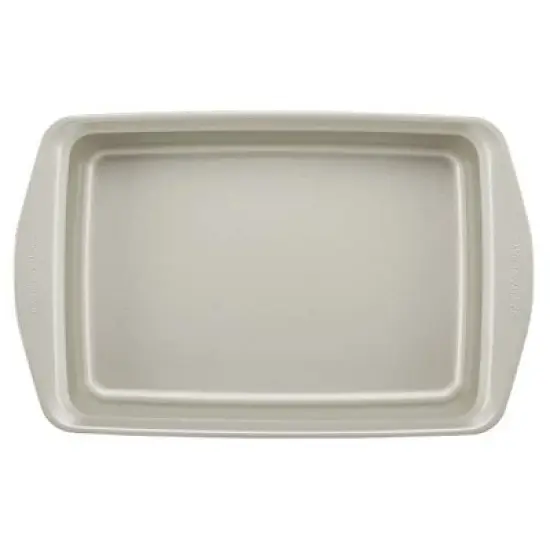 Rachael Ray 3-Piece Steel Bakeware Set, Silver image {2}