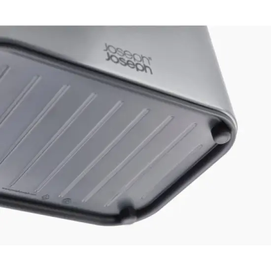 Joseph Joseph Surface Tiered Stainless Steel Sink Tidy: Kitchen Sink Organizer & Sponge Holder Caddy, Hand Wash image {9}