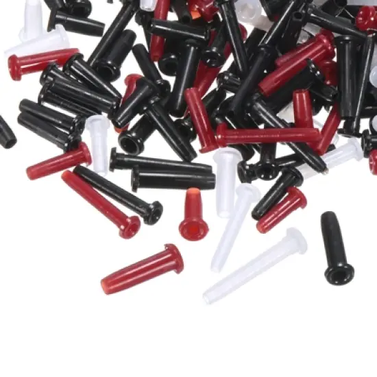 Unique Bargains Nylon Eyelets Replacement Badminton Stringing Accessories Racquet Grommets Multicolor 2 Packs image {3}