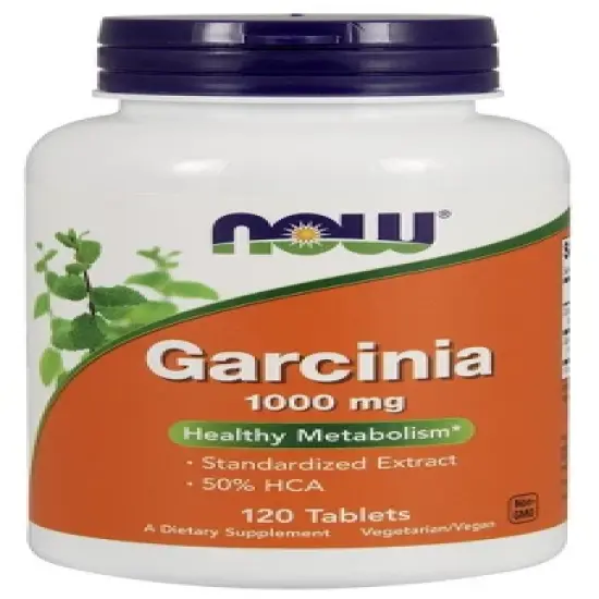 Garcinia 1,000 mg by Now Foods  -  120 Tablet image {2}