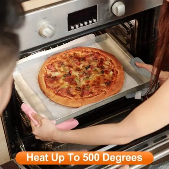 Unique Bargains Silicone Non-Stick Heat Non-Slip Resistant Pastry Baking Mat image {3}