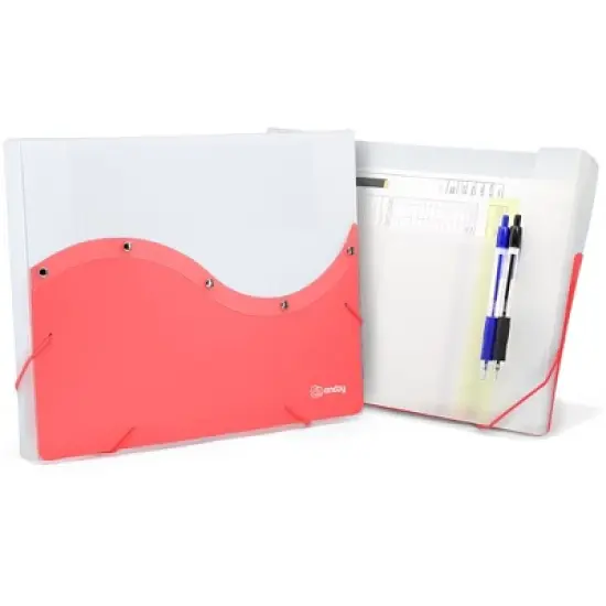 Enday Two Tone Letter Size Document Case image {11}
