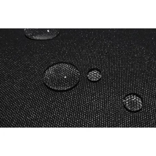 Eevelle 38" Meridian Square Table Fire Pit Cover Black image {8}