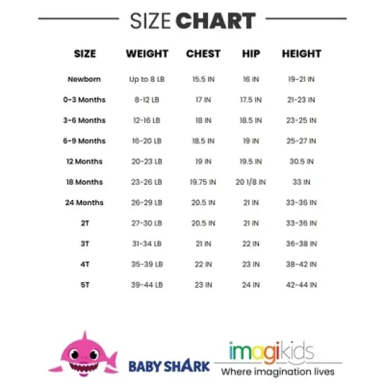 Pinkfong Baby Shark Girls Snap Romper and Headband Toddler image {5}