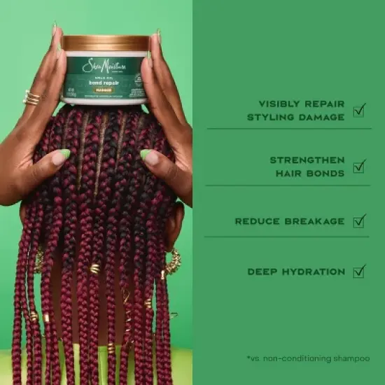 SheaMoisture Bond Repair Hair Masque - 11oz image {4}