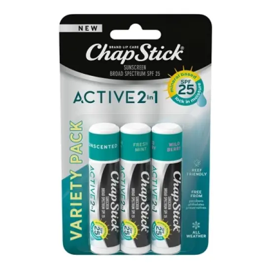 Chapstick 2-in-1 Lip Balm - Scented - 3ct image {8}