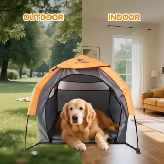 Allforpaws Outdoor Dog Pop Up Tent image {1}
