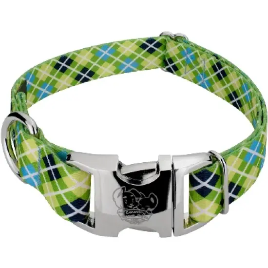 Country Brook Petz Premium Margarita Argyle Dog Collar image {6}
