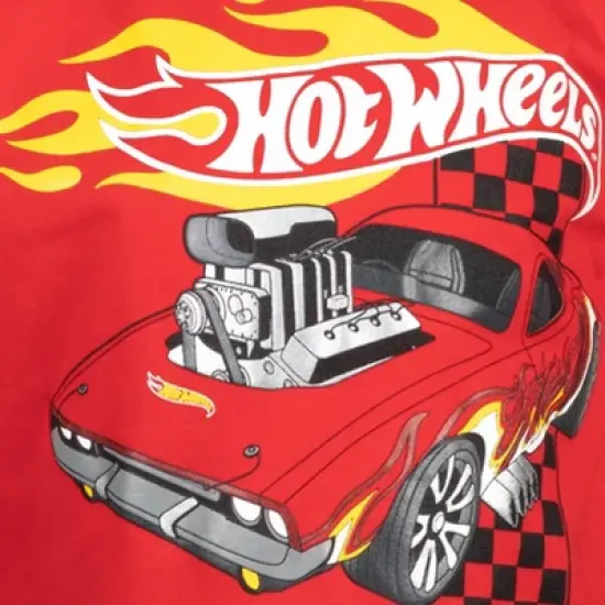 Hot Wheels Graphic T-Shirt Mesh Shorts Outfit Set Toddler image {6}
