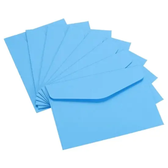 Unique Bargains Greeting Notes Party Paper Blank Business Card Holder Mini Envelopes image {8}