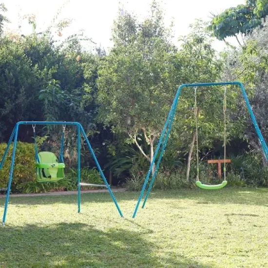 TP Toys 2 in 1 Metal Small to Tall Swing Set image {3}