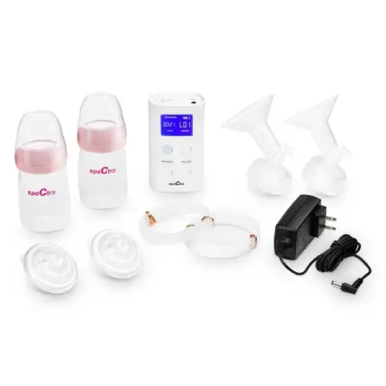 Spectra 9 Plus Portable & Rechargeable Double Electric Breast Pump image {1}