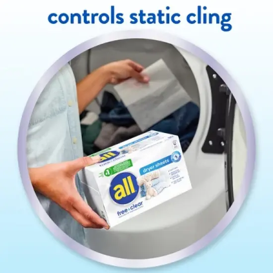 All Free Clear Fabric Softening Sheets - 195ct image {3}