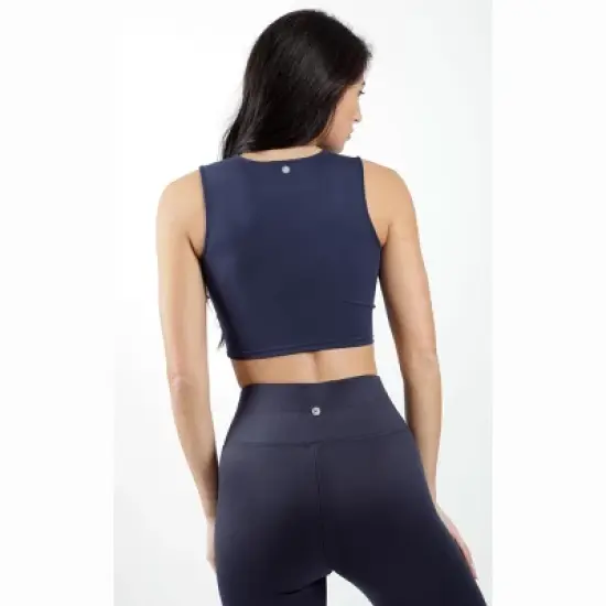 Yogalicious - Womens Fitted Cropped Tank Top 2 Pack image {4}
