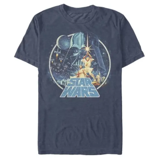 Men's Star Wars Classic Scene Circle T-Shirt image {8}